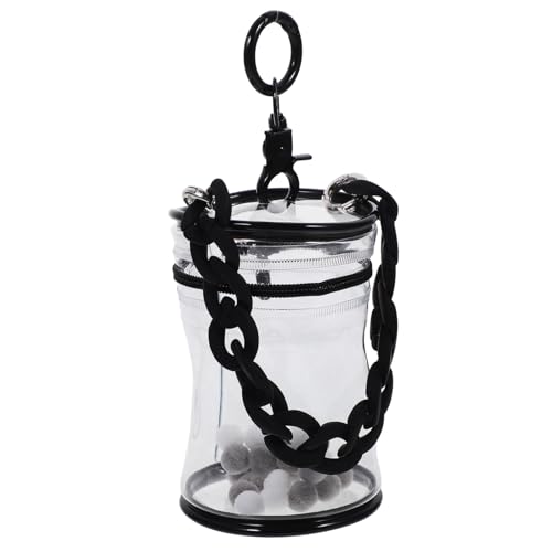 Gogogmee PVC Transparente Mini Puppen Tragetasche mit Kette Tragbarer Robuster Aufbewahrungsbeutel Wasserfest Vielseitig für Verschiedene Puppengrößen Praktisches Zubehör für Unterwegs Gogogmee PVC Transparente Mini Puppen Tragetasche mit Kette Tragbarer Robuster Aufbewahrungsbeutel Wasserfest Vielseitig für Verschiedene Puppengrößen Praktisches Zubehör für Unterwegs von Gogogmee