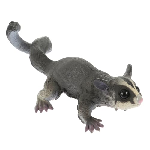 Gogogmee Petaurus Breviceps Tierfigurine aus Kunststoff Lebensechte Imitation für Wohnkultur und für Schreibtische und Wohnzimmer von Gogogmee