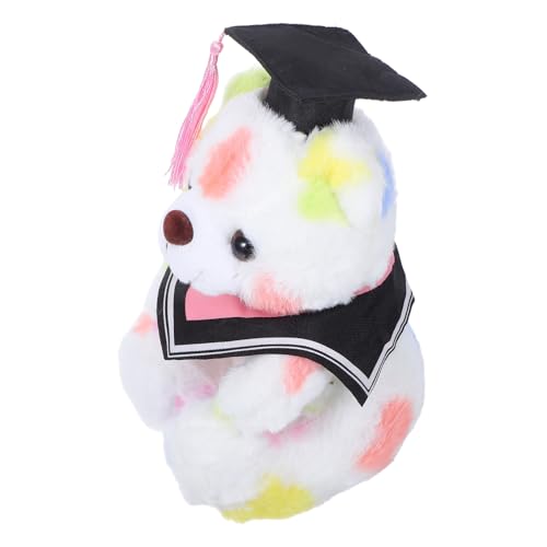 Gogogmee Plüsch Abschlussbär mit Doktorhut Weiches Kuscheltier für Abschlussfeier Dekoratives für Absolventen Vielseitige Deko für Zuhause und Party Charmantes Rosa Neck Design Gogogmee Plüsch Abschlussbär mit Doktorhut Weiches Kuscheltier für Abschlussfeier Dekoratives für Absolventen Vielseitige Deko für Zuhause und Party Charmantes Rosa Neck Design von Gogogmee