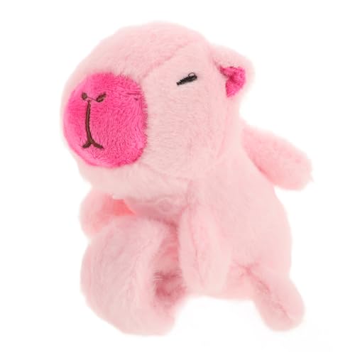 Gogogmee Plüsch Capybara Schlag Armband Tragbares Slap Armband mit Schlüsselanhänger Niedliches Plüschtier Accessoire für Freunde und Familie Farbdesign Gogogmee Plüsch Capybara Schlag Armband Tragbares Slap Armband mit Schlüsselanhänger Niedliches Plüschtier Accessoire für Freunde und Familie Farbdesign von Gogogmee