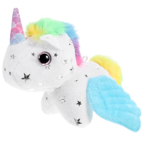 Gogogmee Plüsch Einhorn Anhänger mit zum Ziehen Bunte Kuschelfigur aus Weichem Lebendige Farben Vielseitig als Taschenanhänger Schlüsselanhänger oder Dekoration für Mädchen Gogogmee Plüsch Einhorn Anhänger mit zum Ziehen Bunte Kuschelfigur aus Weichem Lebendige Farben Vielseitig als Taschenanhänger Schlüsselanhänger oder Dekoration für Mädchen von Gogogmee