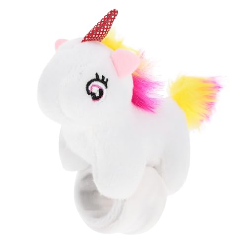 Gogogmee Plüsch Einhorn Snappen Armband für Lustige Tiermuster Komfortables Slap Bracelet als Party Mitgebsel und für Kindergeburtstage Gogogmee Plüsch Einhorn Snappen Armband für Lustige Tiermuster Komfortables Slap Bracelet als Party Mitgebsel und für Kindergeburtstage von Gogogmee