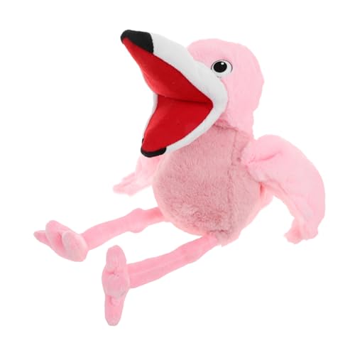 Gogogmee Plüsch Flamingo Handpuppe Weiche Handpuppe für Interaktives Niedliches Tier Design für Rollenspiel und Geschichtenerzählen für Kinderpartys und Eltern Junge Mädchen Kommunikation Gogogmee Plüsch Flamingo Handpuppe Weiche Handpuppe für Interaktives Niedliches Tier Design für Rollenspiel und Geschichtenerzählen für Kinderpartys und Eltern Junge Mädchen Kommunikation von Gogogmee