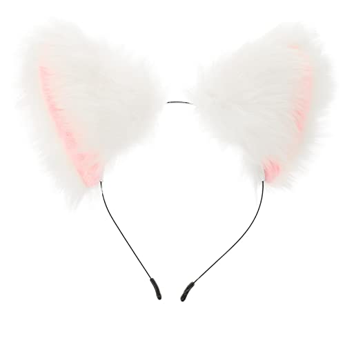 Gogogmee Plüsch Fox Ohren Stirnband Flauschiges Cosplay Kopfschmuck Einheitsgröße für Damen Party Accessoire für Karneval Halloween und Fotoshootings Gogogmee Plüsch Fox Ohren Stirnband Flauschiges Cosplay Kopfschmuck Einheitsgröße für Damen Party Accessoire für Karneval Halloween und Fotoshootings von Gogogmee