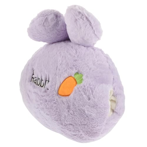 Gogogmee Plüsch Handwärmer Kissen Cartoon Hasenfigur Weiches Kuscheltier Sofa Dekoration Warmes Wurfkissen für Mädchen Winter Gogogmee Plüsch Handwärmer Kissen Cartoon Hasenfigur Weiches Kuscheltier Sofa Dekoration Warmes Wurfkissen für Mädchen Winter von Gogogmee