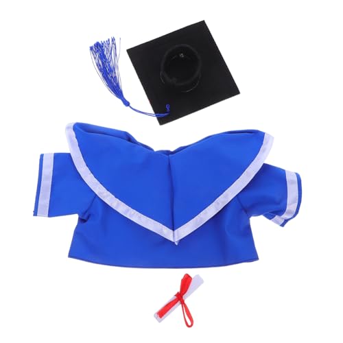 Gogogmee Plüschbär Abschlusskostüm mit Mütze und Robe Weiches Puppenkleid für Stofftiere für Abschlussfeier Deko und Fotorequisiten Langlebiges und Pflegeleichtes Material Gogogmee Plüschbär Abschlusskostüm mit Mütze und Robe Weiches Puppenkleid für Stofftiere für Abschlussfeier Deko und Fotorequisiten Langlebiges und Pflegeleichtes Material von Gogogmee