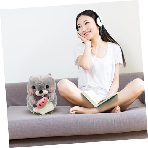 Gogogmee Plüschmurmeltiertier Kuscheltier Weiches Stofftier Kuschelkissen Schlafzimmerdeko Geburtstagsgeschenk Niedliches Plüschtier für Mädchen Jungen Gogogmee Plüschmurmeltiertier Kuscheltier Weiches Stofftier Kuschelkissen Schlafzimmerdeko Geburtstagsgeschenk Niedliches Plüschtier für Mädchen Jungen von Gogogmee