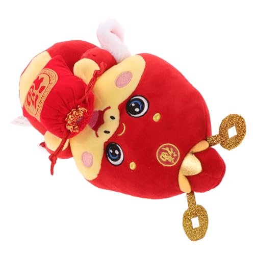 Gogogmee Plüschschlange Chinesisches Neujahr Stofftier für Festlichkeiten Niedliches Zodiac Maskottchen für Feierlichkeiten Geschenkidee für Erwachsene und Kuschelig von Gogogmee