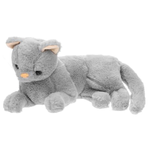 Gogogmee Plüschspielzeug Schlafkatze Dekoration Flauschige Katzenfigur für Zuhause Süßes Tier Plüschtier für Kinderzimmer Wohnzimmer und Besondere Anlässe Gogogmee Plüschspielzeug Schlafkatze Dekoration Flauschige Katzenfigur für Zuhause Süßes Tier Plüschtier für Kinderzimmer Wohnzimmer und Besondere Anlässe von Gogogmee