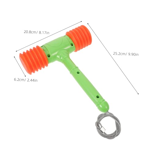 Gogogmee Pounding Toy Hammer Kunststoff Mallet Whack Game für Jungen Mädchen Familienfeiern Partys Langlebig Komfortabel Präzise Schlagspaß von Gogogmee