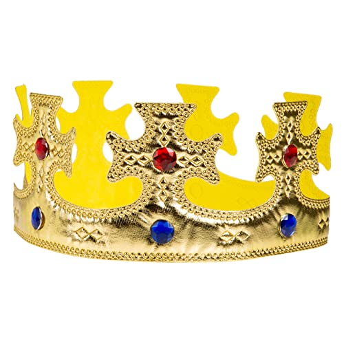 Gogogmee Prinzenkrone Goldfarben Leichte Kopfbedeckung für Jungen Party Geburtstag Halloween Kostüm Kinderfest Bühnenauftritt Zubehör Gogogmee Prinzenkrone Goldfarben Leichte Kopfbedeckung für Jungen Party Geburtstag Halloween Kostüm Kinderfest Bühnenauftritt Zubehör von Gogogmee