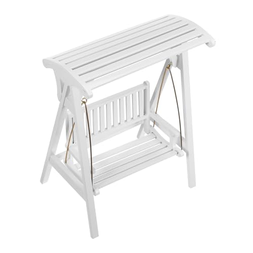 Gogogmee Puppenhaus Möbel für Mikrolandschaftsdeko Realistische Mini Swing Figur für Garten und Mini Robust und Sicher der Anwendung von Gogogmee