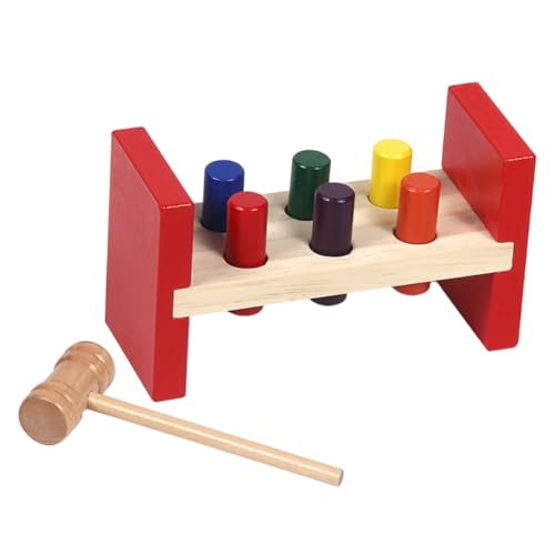 Gogogmee Spielzeug Puzzlespielzeug Für Pädagogisches Hammer Zur Farberkennung Und Motorikentwicklung 1 Set Mit Holzhammer Für Frühe Lernspiele Für Jungen Und Ädchen Babyspielzeug Gogogmee Spielzeug Puzzlespielzeug Für Pädagogisches Hammer Zur Farberkennung Und Motorikentwicklung 1 Set Mit Holzhammer Für Frühe Lernspiele Für Jungen Und Ädchen Babyspielzeug von Gogogmee