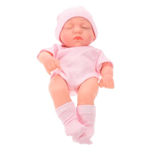 Gogogmee Kleine Realistische Babypuppe Lebensechte Vinyl Babypuppe für Jungen Weiche Babypuppenspielzeug mit Kleidung Spielzeug für Neugeborene von Kreativität und Fantasie Gogogmee Kleine Realistische Babypuppe Lebensechte Vinyl Babypuppe für Jungen Weiche Babypuppenspielzeug mit Kleidung Spielzeug für Neugeborene von Kreativität und Fantasie von Gogogmee