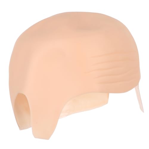Gogogmee Realistische Dehnbare Lang-glatzenkappe für Halloween und Cosplay Unisex Performance Hautfarbe Kopfhaut Wiederverwendbar für Kostüm Bühnenauftritte Gogogmee Realistische Dehnbare Lang-glatzenkappe für Halloween und Cosplay Unisex Performance Hautfarbe Kopfhaut Wiederverwendbar für Kostüm Bühnenauftritte von Gogogmee