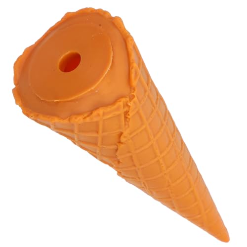 Gogogmee Realistische Fake Eistüte Groß Karamellfarben Realistische Eiscreme Deko Küchenrequisite Party Fotografie Zubehör von Gogogmee