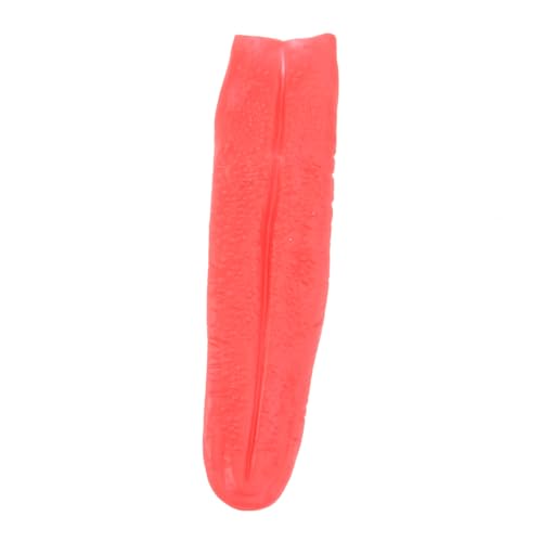 Gogogmee Realistische Rote Lange Gummi Requisite für Halloween Festival Cosplay Party Deko Gruseliges Kunstzubehör Gogogmee Realistische Rote Lange Gummi Requisite für Halloween Festival Cosplay Party Deko Gruseliges Kunstzubehör von Gogogmee