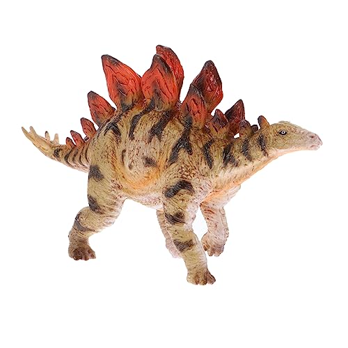 Gogogmee Realistische Stegosaurus Dinosaurier Figur aus Hochwertigem Kunststoff Detailgetreues Sammlerstück und Dekoratives für Kinderzimmer Schreibtisch und Buchregal Langlebig und von Gogogmee