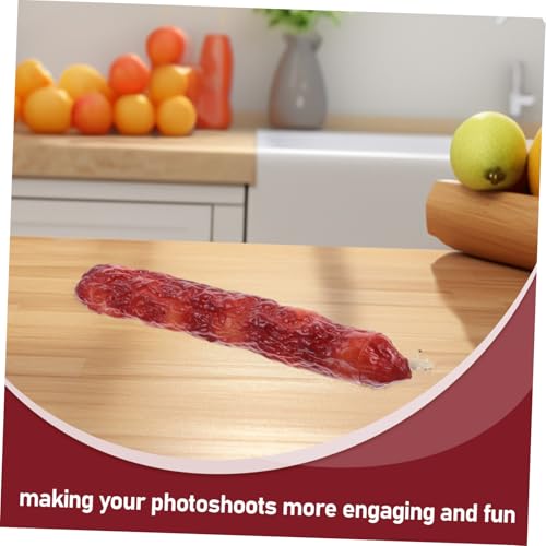 Gogogmee Realistische Wurstattrappe Sausagendekoration Fotorequisite für Party Deko Food Prop Simulation Falsche Wurstdetailgetreu Vielseitig Einsetzbar für Fotografie und Events Gogogmee Realistische Wurstattrappe Sausagendekoration Fotorequisite für Party Deko Food Prop Simulation Falsche Wurstdetailgetreu Vielseitig Einsetzbar für Fotografie und Events von Gogogmee