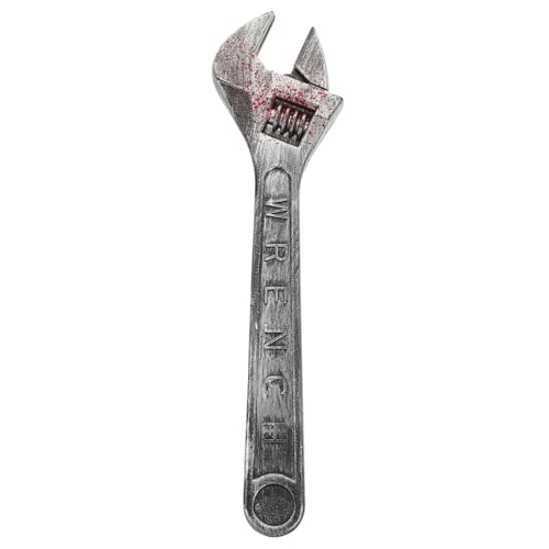 Gogogmee Realistischer Kunststoff spielzeugschraubenschlüssel für Halloween Kostüm Requisite Sicher als Spaßdeko und Partyprank für Karneval und Cosplay Gogogmee Realistischer Kunststoff spielzeugschraubenschlüssel für Halloween Kostüm Requisite Sicher als Spaßdeko und Partyprank für Karneval und Cosplay von Gogogmee