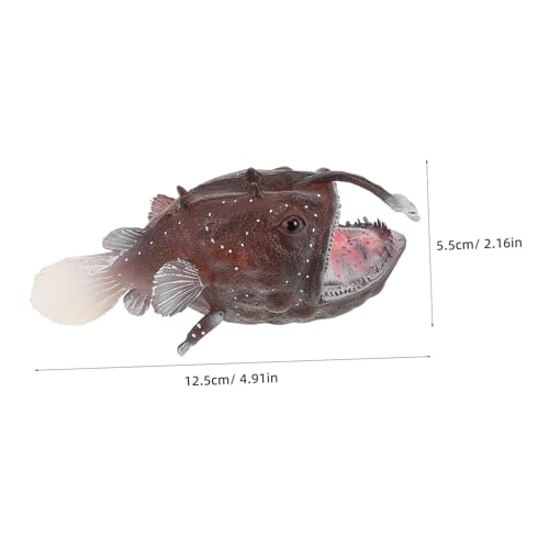 Gogogmee Realistisches Anglerfisch Modell aus Stabilem Kunststoff Mini Meerestier Figur für Pädagogisches für Unterwasserentdeckung Klassenzimmeraktivitäten und Meeres Themenpartys Gogogmee Realistisches Anglerfisch Modell aus Stabilem Kunststoff Mini Meerestier Figur für Pädagogisches für Unterwasserentdeckung Klassenzimmeraktivitäten und Meeres Themenpartys von Gogogmee