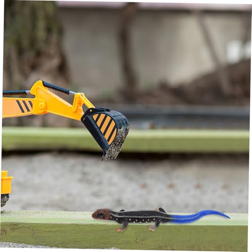 Gogogmee Realistisches Echsenmodell Kunststoff Lizard Prank Toys Präzise Verarbeitung Gartenfiguren Deko Lernspielzeug Halloween Party Favors von Gogogmee