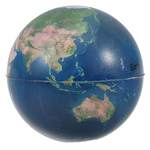 Gogogmee Realistisches Erde Modell Bouncy Ball Lernspielzeug für Interaktives Geografisches Lernspiel Party Favor Dekorationsspielzeug von Gogogmee