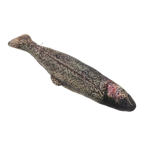 Gogogmee Fischkissen Aus Plüsch Mit Realistischem Für Kinderzimmer Und Wohnzimmer Weicher Fisch-plüsch Für Spiel Und Dekoration Leicht Tragbares Kissen Für Reisen Und Ausflüge von Gogogmee