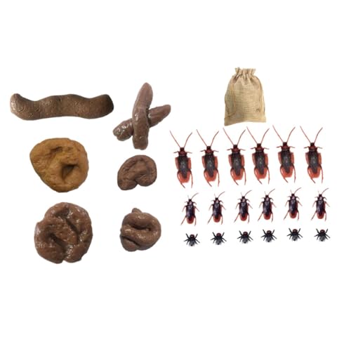 Gogogmee Realistisches Kotspielzeug Teilig Langlebig Leichte Halloween Streiche Partydekoration Witzig Kompaktes Design Einfach Tragbar von Gogogmee