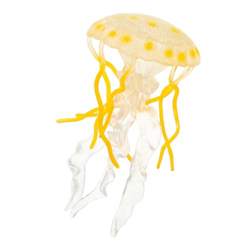 Gogogmee Realistisches Quallenmodell Gelb Kognitives Aquarium Deko Meerestier Figur Lernspielzeug Beobachtung Gogogmee Realistisches Quallenmodell Gelb Kognitives Aquarium Deko Meerestier Figur Lernspielzeug Beobachtung von Gogogmee