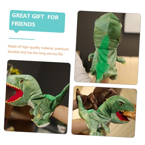 Gogogmee Realistisches Tyrannosaurus Dinosaurier Handpuppe aus Plüsch Weiches Kuscheltier für Ab Jahren Interaktives Handspielzeug Motorik und Fantasie Grün Hochwertiges Zufällige Farbe Gogogmee Realistisches Tyrannosaurus Dinosaurier Handpuppe aus Plüsch Weiches Kuscheltier für Ab Jahren Interaktives Handspielzeug Motorik und Fantasie Grün Hochwertiges Zufällige Farbe von Gogogmee