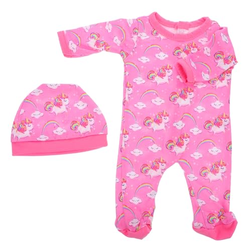 Gogogmee Reborn Dolls Clothes Puppenkleidung Strampler mit Mütze für Puppe Zubehör für Mädchen Gogogmee Reborn Dolls Clothes Puppenkleidung Strampler mit Mütze für Puppe Zubehör für Mädchen von Gogogmee