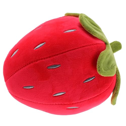 Gogogmee Rotes Erdbeere Plüschkissen Weiches Kuschelspielzeug Sofa Dekoration für Mädchen Zufällige Farbe Gogogmee Rotes Erdbeere Plüschkissen Weiches Kuschelspielzeug Sofa Dekoration für Mädchen Zufällige Farbe von Gogogmee