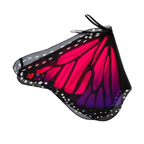 Gogogmee Schmetterlingsumhang aus Atmungsaktivem Polyester Leichtes Cosplay Kostüm für Fasching Geburtstagsfeier Halloween und Themenpartys Verstellbare Träger Lebhaftes Party Accessoire Gogogmee Schmetterlingsumhang aus Atmungsaktivem Polyester Leichtes Cosplay Kostüm für Fasching Geburtstagsfeier Halloween und Themenpartys Verstellbare Träger Lebhaftes Party Accessoire von Gogogmee