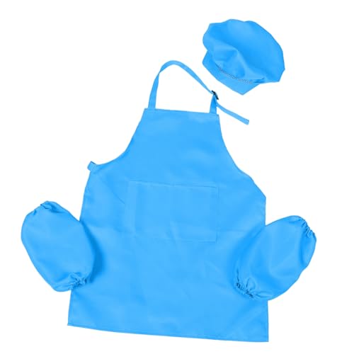 Gogogmee Schürze mit Verstellbaren Trägern und Passender Kochmütze für Jungen und Mädchen Waschbare Küchenschürze für Kochen Malen Backen Jahre Gogogmee Schürze mit Verstellbaren Trägern und Passender Kochmütze für Jungen und Mädchen Waschbare Küchenschürze für Kochen Malen Backen Jahre von Gogogmee