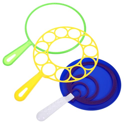 Gogogmee Seifenblasen Teilig Bunte Bubble Maker Ringe aus Sicherem Kunststoff Verschiedene Formen für Große und Kleine Seifenblasen für Outdoor Spiele Wie Garten Strand und Zufällige Farbe Gogogmee Seifenblasen Teilig Bunte Bubble Maker Ringe aus Sicherem Kunststoff Verschiedene Formen für Große und Kleine Seifenblasen für Outdoor Spiele Wie Garten Strand und Zufällige Farbe von Gogogmee