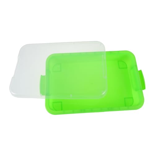 Gogogmee Sensorische Sandkastenbox Mittlere Transparent grün Stapelbare Aufbewahrungsbox mit Sandkasten Motiven Ultraleichte Knetmasse Fördert Kreativität und Feinmotorik bei Kindern für Gogogmee Sensorische Sandkastenbox Mittlere Transparent grün Stapelbare Aufbewahrungsbox mit Sandkasten Motiven Ultraleichte Knetmasse Fördert Kreativität und Feinmotorik bei Kindern für von Gogogmee