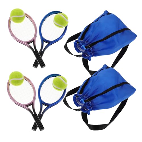 Gogogmee Set Tischdekoration Mini Sportgeräte Puppenhaus Tennis Requisiten Tennisschläger Für Puppenhaus Sportzubehör Kinderspielzeug Tennisschläger Requisite von Gogogmee