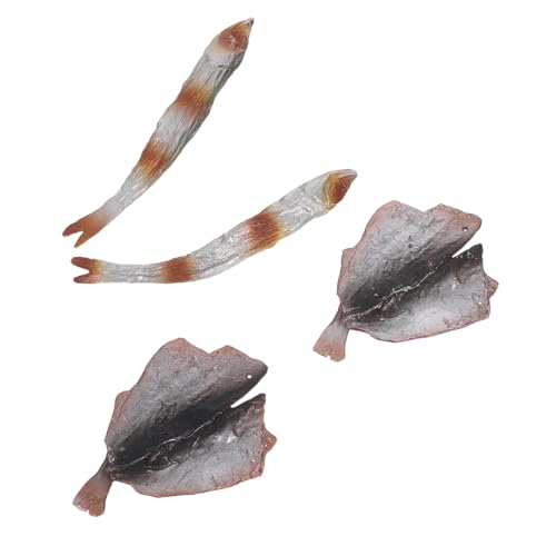 Gogogmee Simulierte Meeresfrüchtedekoration Gefälschte Fischscheiben Simuliertes Meeresfrüchtemodell Faux-lebensmitteldekoration Tell Vor, Spiele Küche Zu Fisch-Modell PVC Gogogmee Simulierte Meeresfrüchtedekoration Gefälschte Fischscheiben Simuliertes Meeresfrüchtemodell Faux-lebensmitteldekoration Tell Vor, Spiele Küche Zu Fisch-Modell PVC von Gogogmee