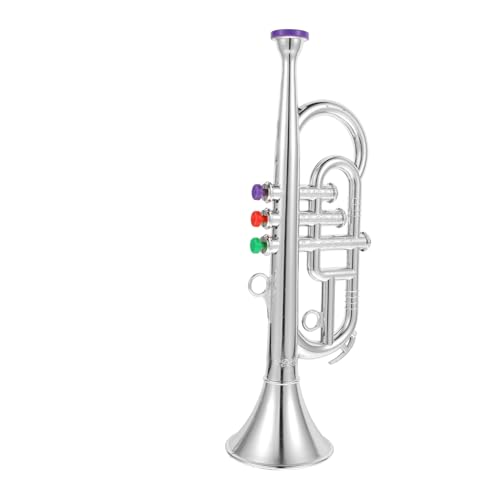 Gogogmee Simulierte Trompete mit DREI Kleinkinder kleine Trompete Musikinstrument für aus Überzug Silber Gogogmee Simulierte Trompete mit DREI Kleinkinder kleine Trompete Musikinstrument für aus Überzug Silber von Gogogmee