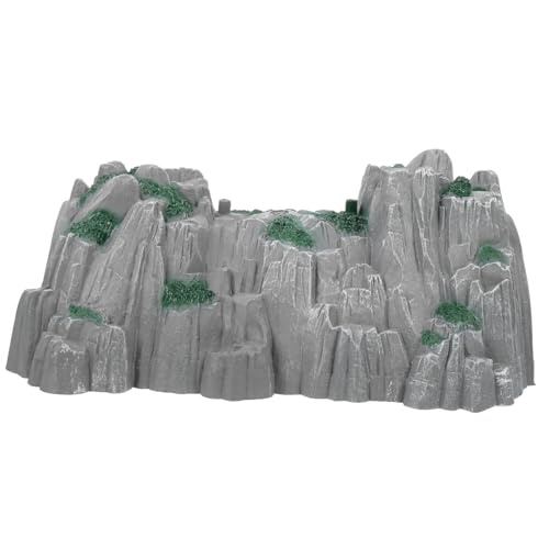 Gogogmee Simulierter Eisenbahntunnel Modell aus Robustem Material Lustiges Berg höhlen Dekoratives Zugtunnel Accessoire für Modelleisenbahn und Landschaftsbau von Gogogmee