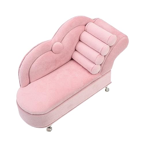 Gogogmee Sofa Sofa Schmuckkasten für Puppenhaus Deko Elegantes Design Langlebig für Schmuck und Szenen Gogogmee Sofa Sofa Schmuckkasten für Puppenhaus Deko Elegantes Design Langlebig für Schmuck und Szenen von Gogogmee