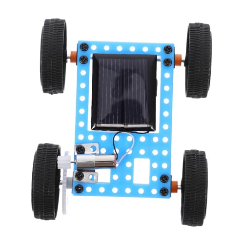 Gogogmee Solar Auto Bausatz für Blau DIY Modellbausatz mit Pädagogisches Experimentier Technikverständnis und Naturwissenschaftlichem Lernen von Gogogmee