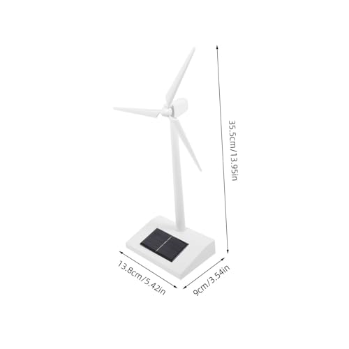 Gogogmee Solar Windmühlen Bastelset für DIY Wissenschaftliches Experimentierspielzeug Betrieben Fördert Feinmotorik und Logisches Stabiles Langlebiges Modell für Schule und Zuhause von Gogogmee