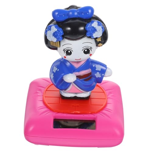 Gogogmee Solarbetriebene Kimono Puppe Kleine Plastikfigur mit Wackelndem Kopf Stehend als Auto Wohnraumdekoration Langlebig und Charmant für Büro und Zuhause Gogogmee Solarbetriebene Kimono Puppe Kleine Plastikfigur mit Wackelndem Kopf Stehend als Auto Wohnraumdekoration Langlebig und Charmant für Büro und Zuhause von Gogogmee
