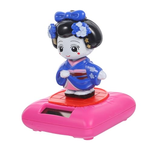 Gogogmee Solarbetriebene Kimono Puppe mit Nicken Kopf Witzige Auto Dekoration für Innenräume Süßes Japanisches Design für Schlafzimmer und Wohnzimmer Gogogmee Solarbetriebene Kimono Puppe mit Nicken Kopf Witzige Auto Dekoration für Innenräume Süßes Japanisches Design für Schlafzimmer und Wohnzimmer von Gogogmee