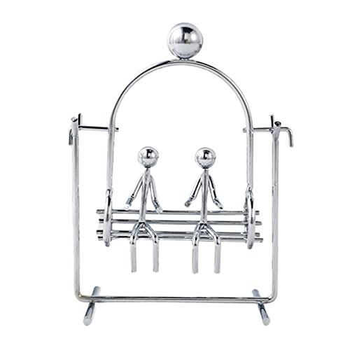 Gogogmee Swing Balance Toy aus Eisenkunst Kreatives Physikspielzeug für Schreibtischdekoration als für Freunde zu Festen Wie Neujahr Halloween und Weihnachten Gogogmee Swing Balance Toy aus Eisenkunst Kreatives Physikspielzeug für Schreibtischdekoration als für Freunde zu Festen Wie Neujahr Halloween und Weihnachten von Gogogmee