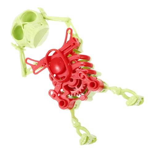 Gogogmee Tanzende Halloween Skelett Aufziehspielzeug Buntes Kinderparty Deko Spaß Geschenk für Drinnen und Draußen Gogogmee Tanzende Halloween Skelett Aufziehspielzeug Buntes Kinderparty Deko Spaß Geschenk für Drinnen und Draußen von Gogogmee