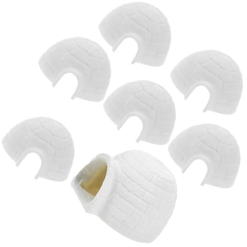 Gogogmee Tierfiguren Teiliges mit Großem und Kleinen Iglus für Miniaturgärten Tischdekoration und Kreative Raumgestaltung Gogogmee Tierfiguren Teiliges mit Großem und Kleinen Iglus für Miniaturgärten Tischdekoration und Kreative Raumgestaltung von Gogogmee