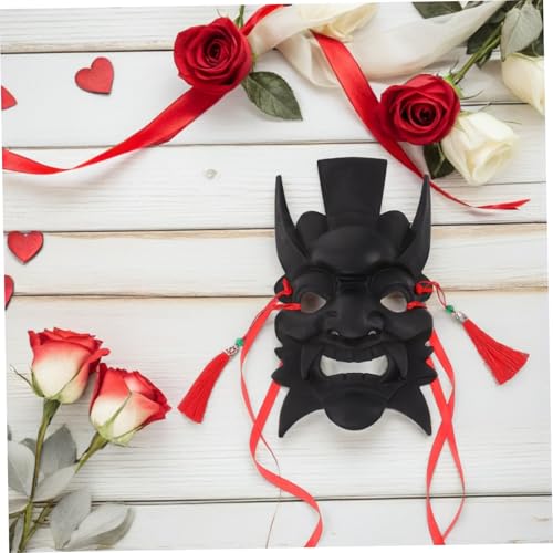 Gogogmee Traditionelle Chinesische Vollgesichts Maske aus Kunststoff Handgefertigt Atmungsaktiv Leichter Maskenprop für Halloween Cosplay Theateraufführungen und Kulturelle Veranstaltungen von Gogogmee